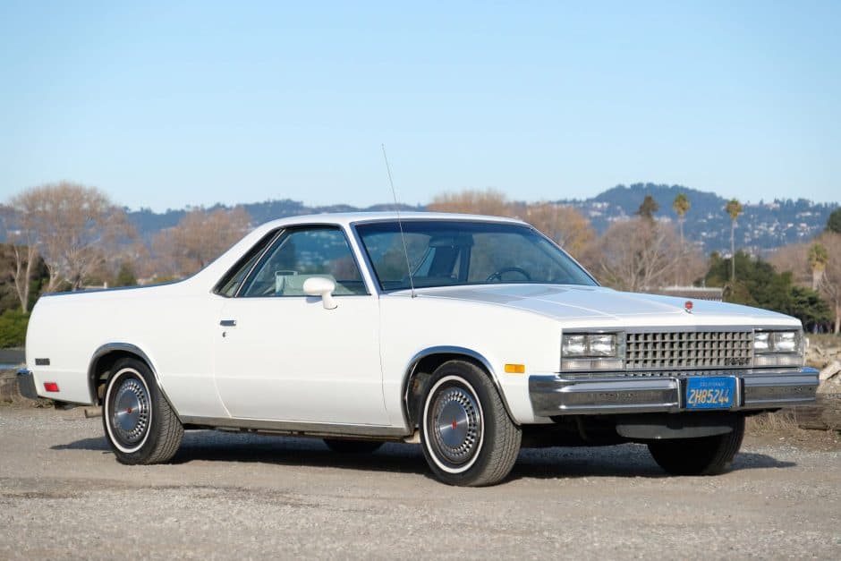 1984 Chevrolet El Camino sold for $14,300