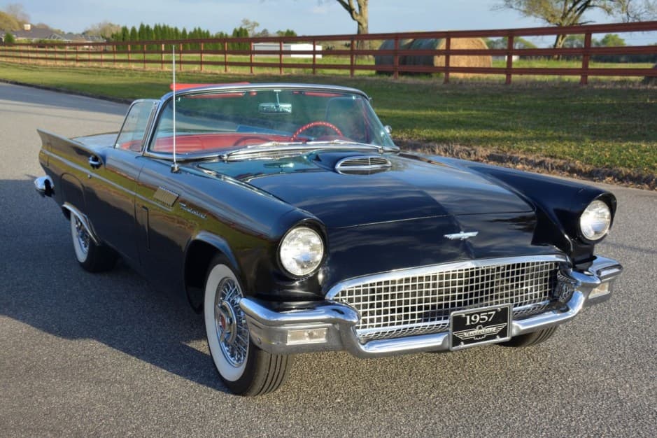1957 Ford Thunderbird (1955-1957) sold for $31,000