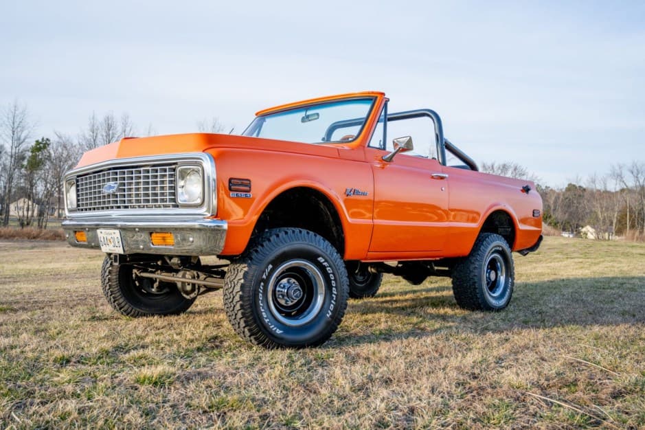 1971 GMC Jimmy (1970-1972) sold for $41,500