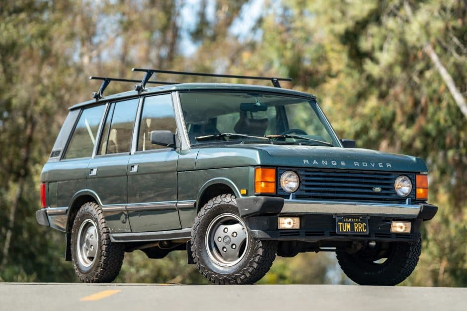1990 Land Rover Range Rover Classic sold for $7,850