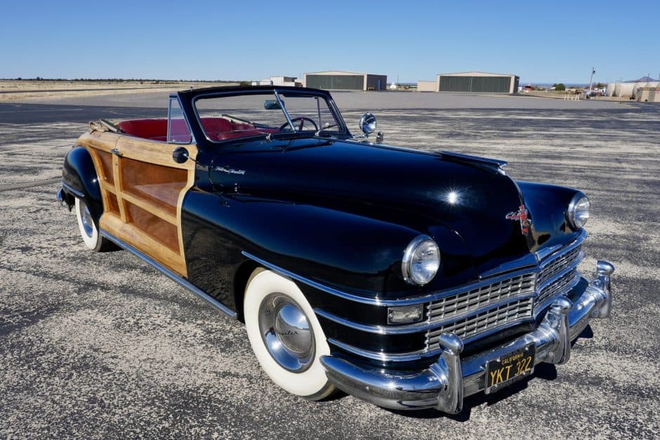 1947 Chrysler Town & Country sold for $50,500