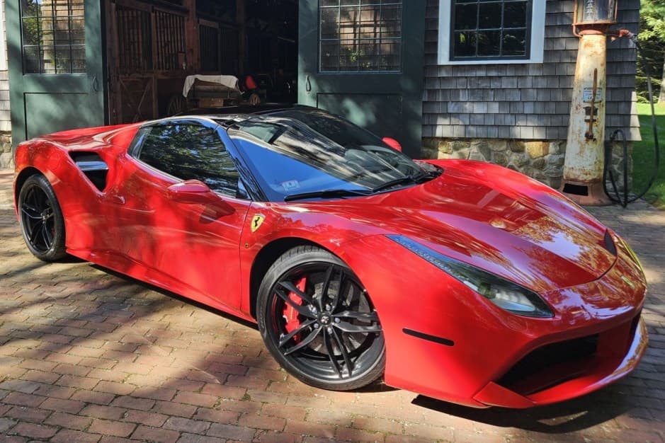 2016 Ferrari 488 sold for $231,000