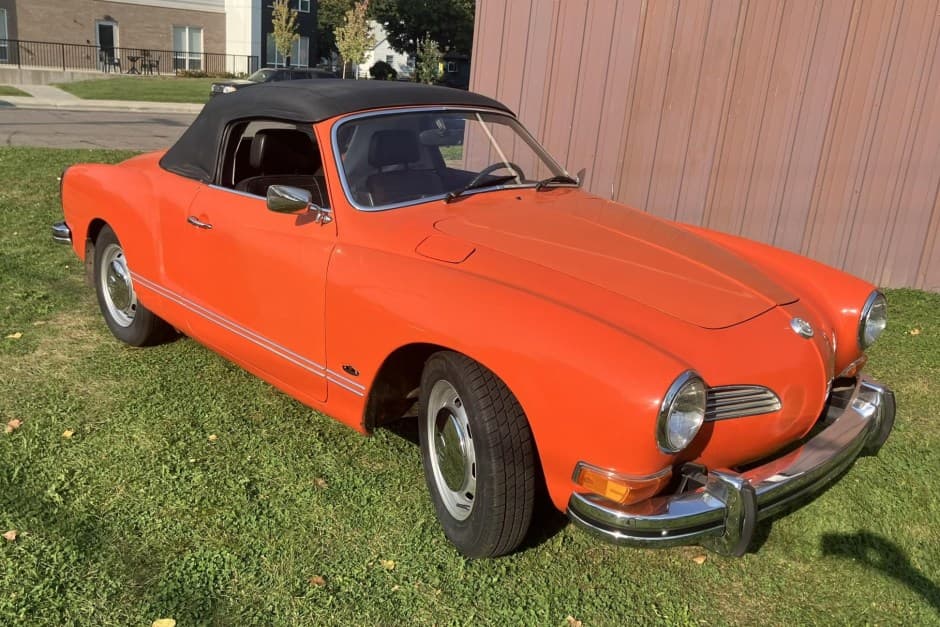 1974 Volkswagen Karmann Ghia sold for $7,300
