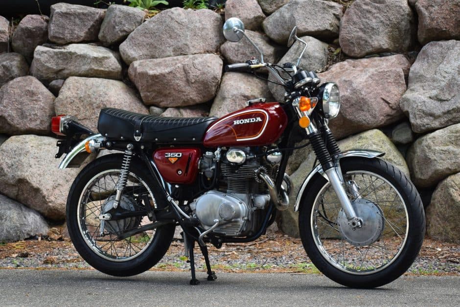 1972 Honda CB350 & CL350 sold for $3,601