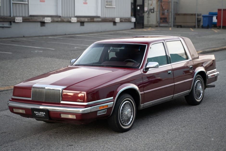 1988 Chrysler New Yorker sold for $5,000