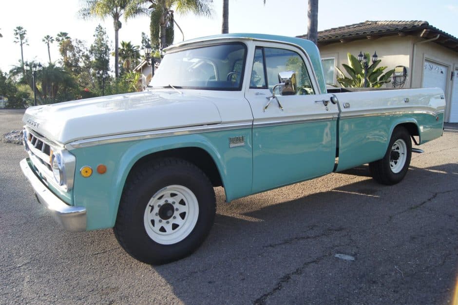 1969 Dodge D-Series (1965-1971) sold for $13,250