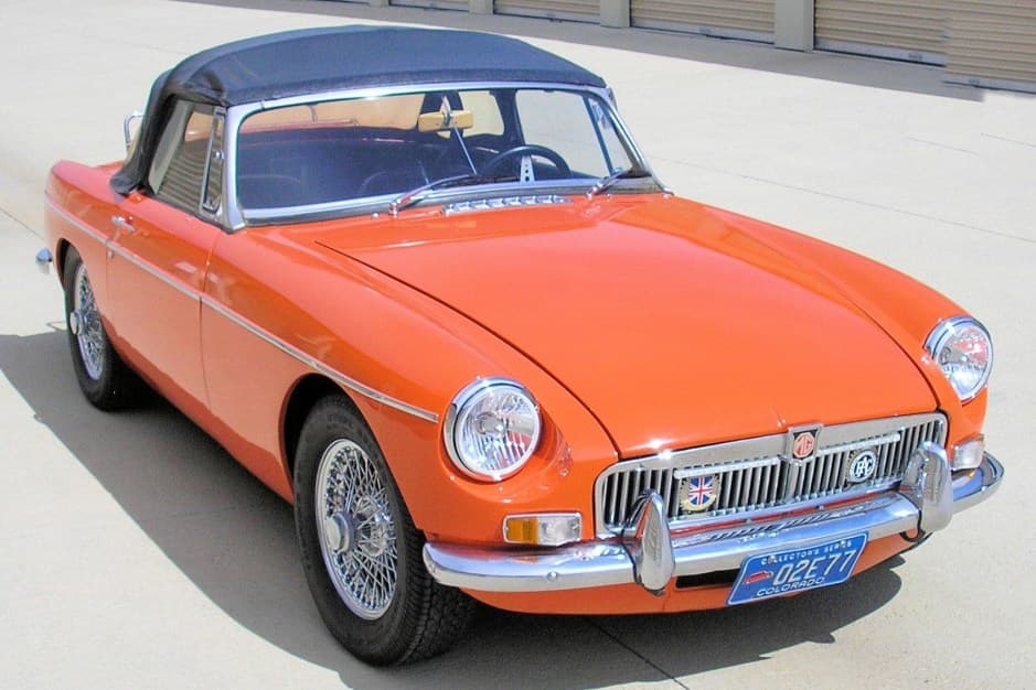 1967 MG MGB sold for $10,666