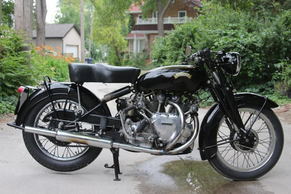 1953 Vincent Rapide sold for $36,912