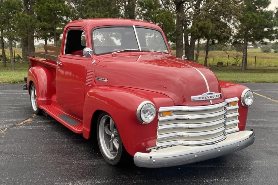 1951 Chevrolet Advance Design Pickup (1947-1955) sold for $27,000
