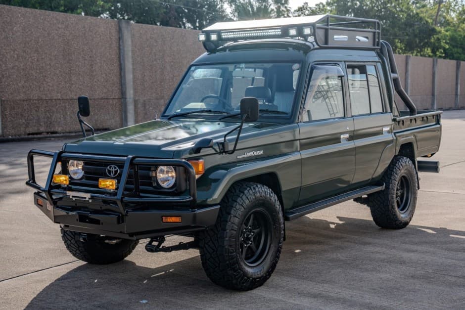 1998 Toyota Land Cruiser 70-Series sold for $39,700