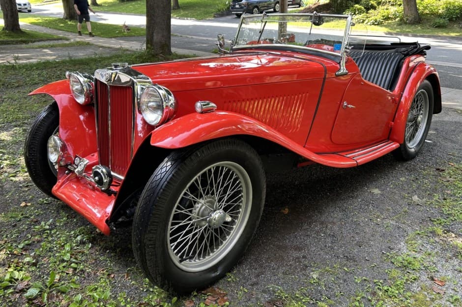 1948 MG TC sold for $15,006