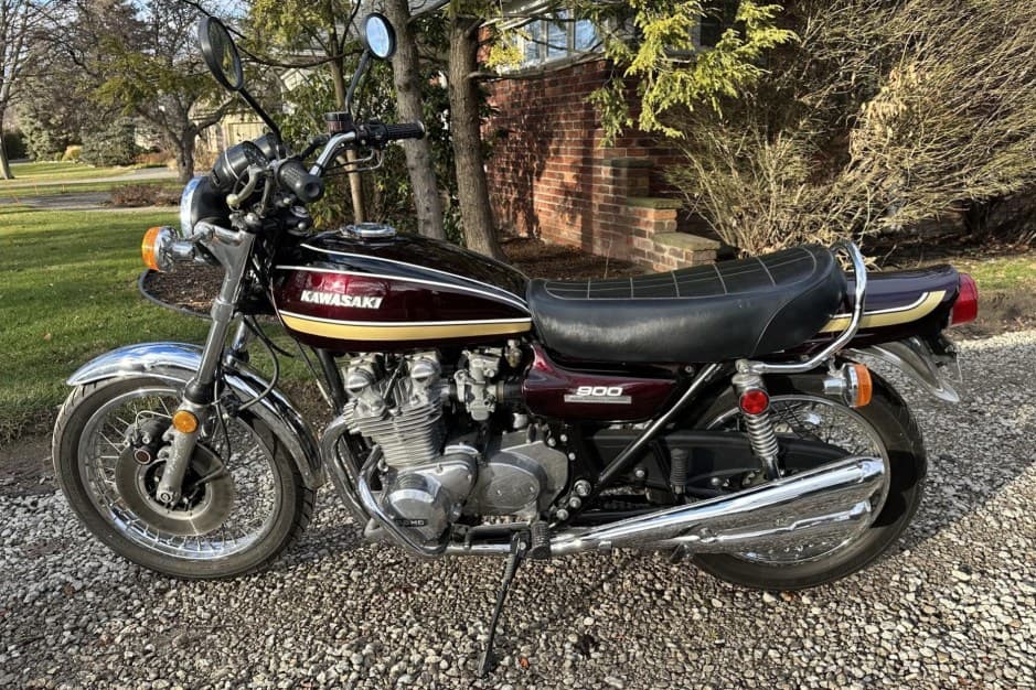 1975 Kawasaki Z1 & Z1-R sold for $13,250