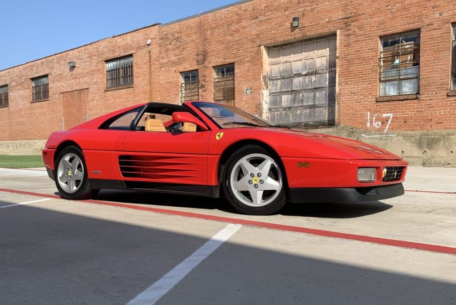 1990 Ferrari 348 sold for $73,500