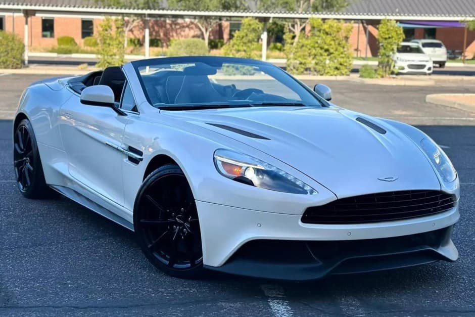 2016 Aston Martin Vanquish sold for $96,666