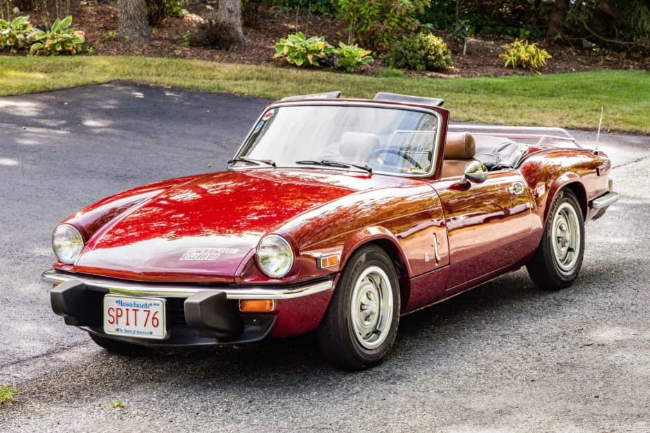 1976 Triumph Spitfire sold for $13,750