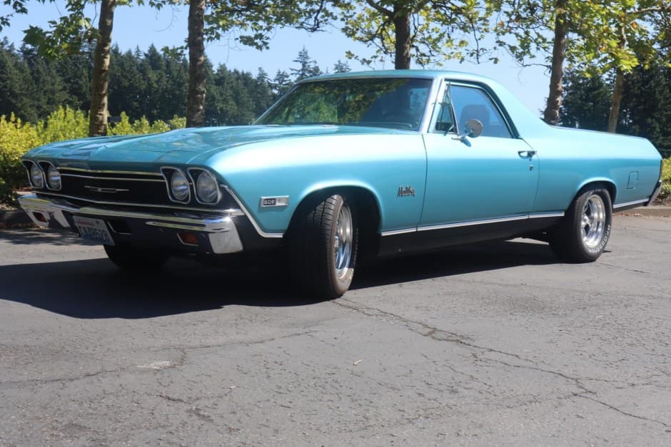 1968 Chevrolet El Camino sold for $21,500
