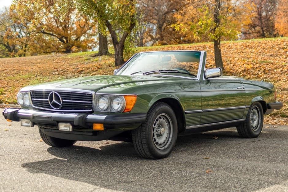 1978 Mercedes-Benz R107 SL sold for $26,500