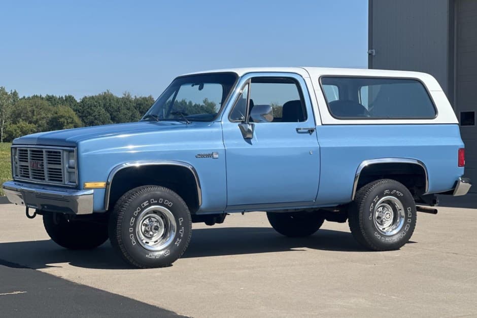 1986 GMC Jimmy (1973-1991) sold for $15,000