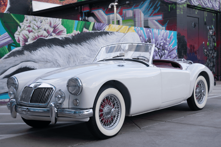 1957 MG MGA sold for $32,000