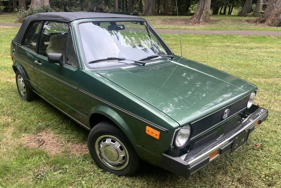 1981 Volkswagen Golf/Rabbit Cabriolet sold for $5,800