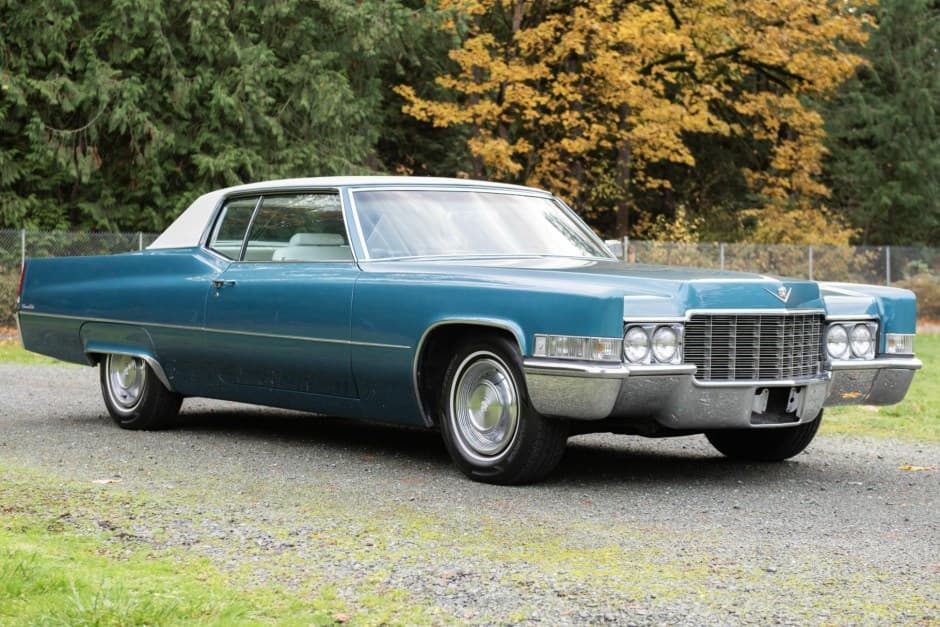 1969 Cadillac DeVille sold for $8,000