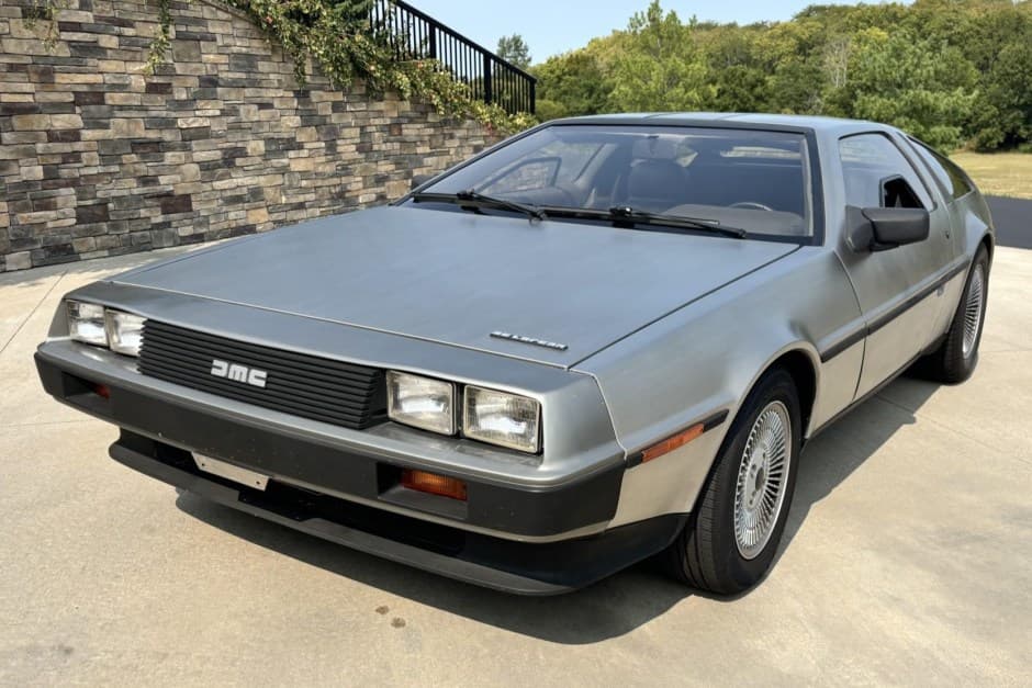 1983 DeLorean DMC-12 sold for $47,500