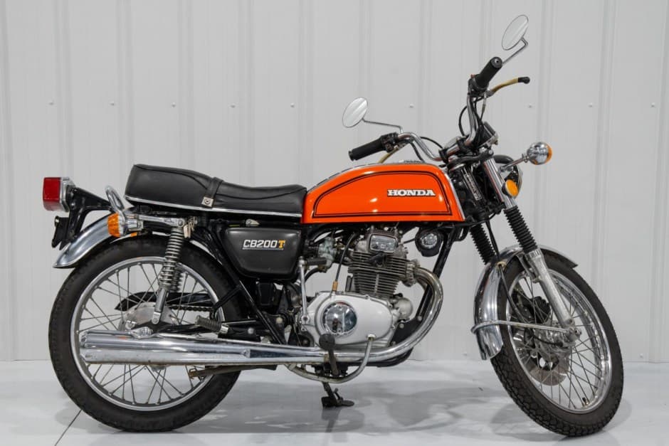1976 Honda CB200 & CL200 sold for $6,200