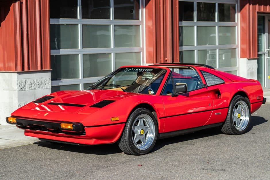 1985 Ferrari 308 sold for $88,308