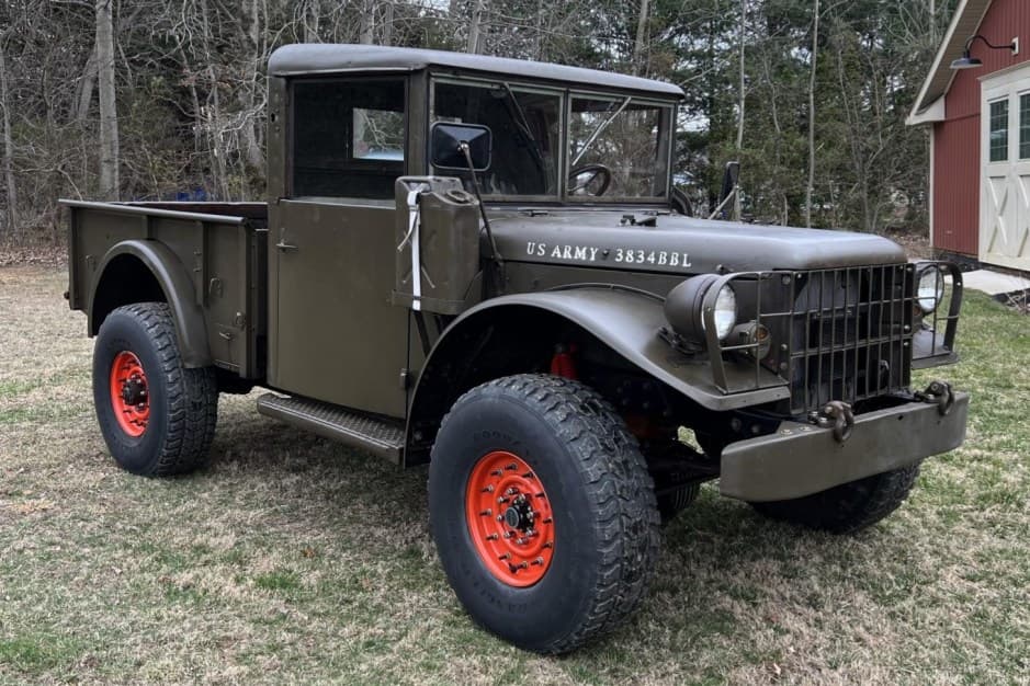 1954 Dodge Military Vehicles sold for $30,666