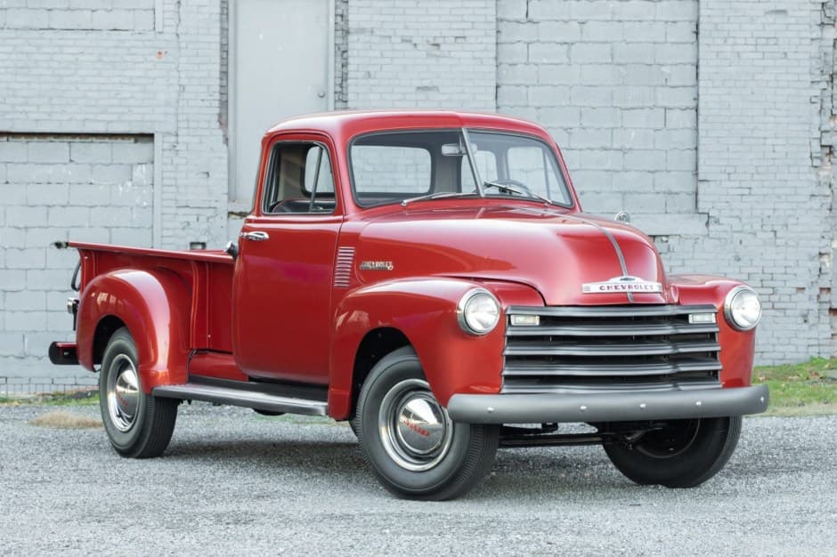1953 Chevrolet Advance Design Pickup (1947-1955) sold for $42,000
