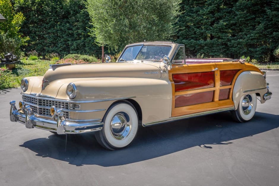 1948 Chrysler Town & Country sold for $62,000