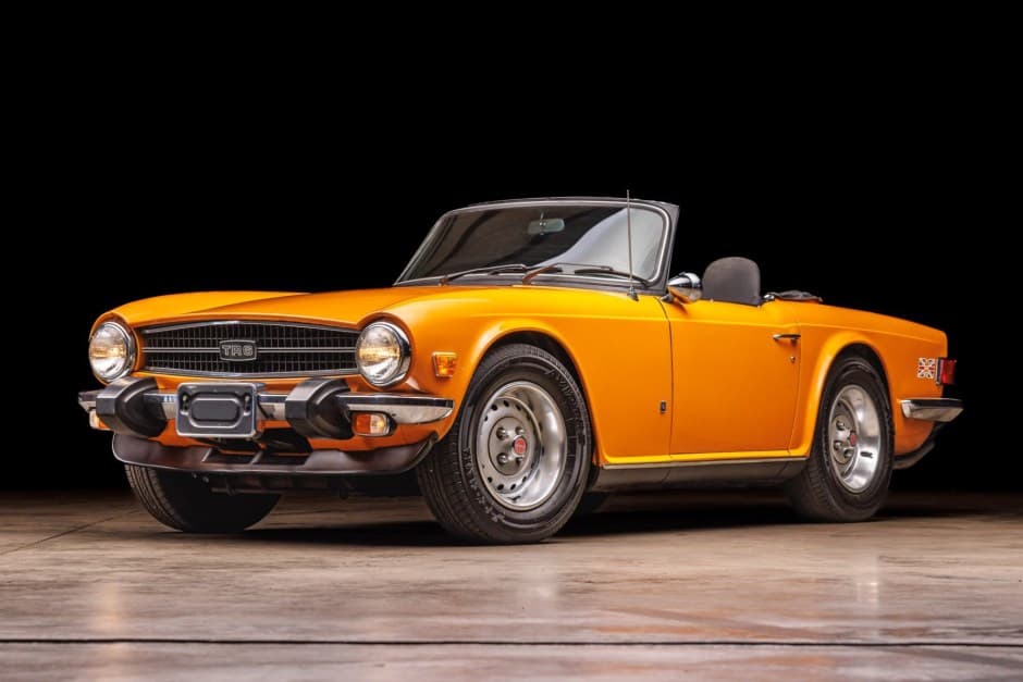 1975 Triumph TR6 sold for $15,000