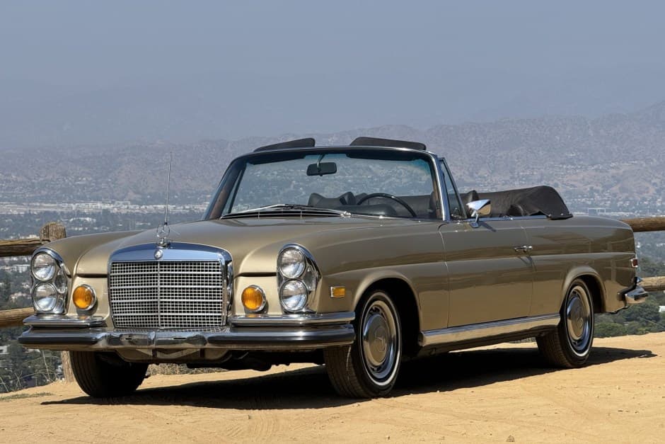 1970 Mercedes-Benz W111 Coupe & Cabriolet sold for $105,000