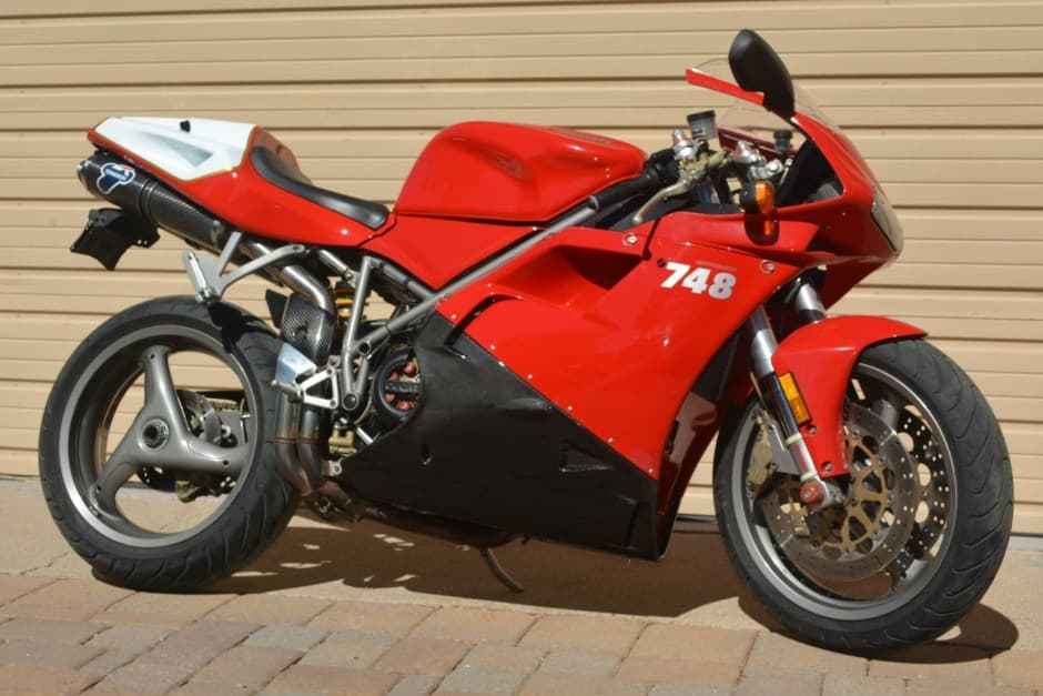 2001 Ducati 748 sold for $4,200