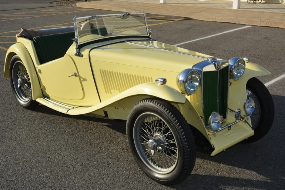1949 MG TC sold for $30,250