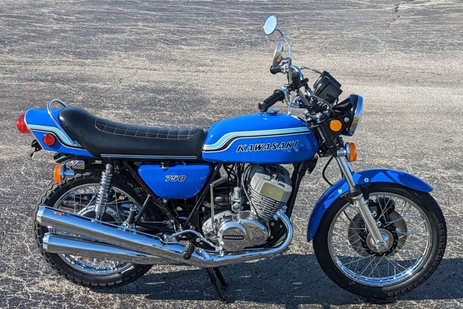 1972 Kawasaki H2 Mach IV sold for $25,500