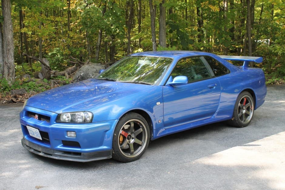 1999 Nissan R34 Skyline sold for $110,000