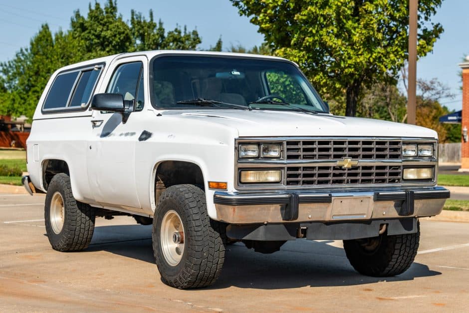 1991 Chevrolet K5 Blazer 1973-1991 sold for $9,350