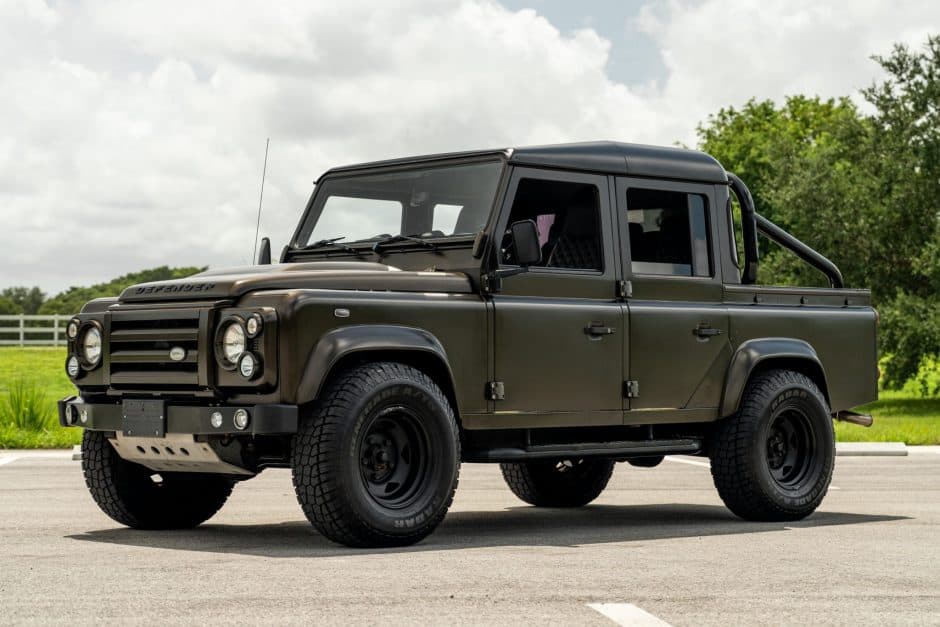1997 Land Rover 110 / Defender 110 (Euro Spec) sold for $54,600