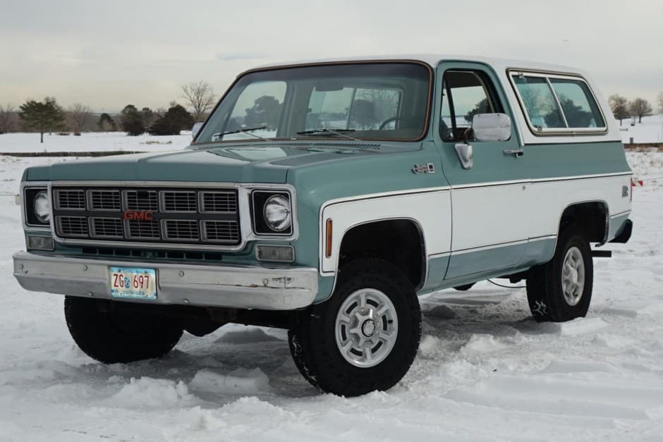 1977 GMC Jimmy (1973-1991) sold for $27,900