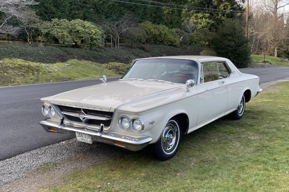1963 Chrysler 300 Letter Series sold for $16,000
