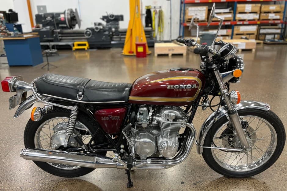 1977 Honda CB500 Four & CB550 sold for $6,100
