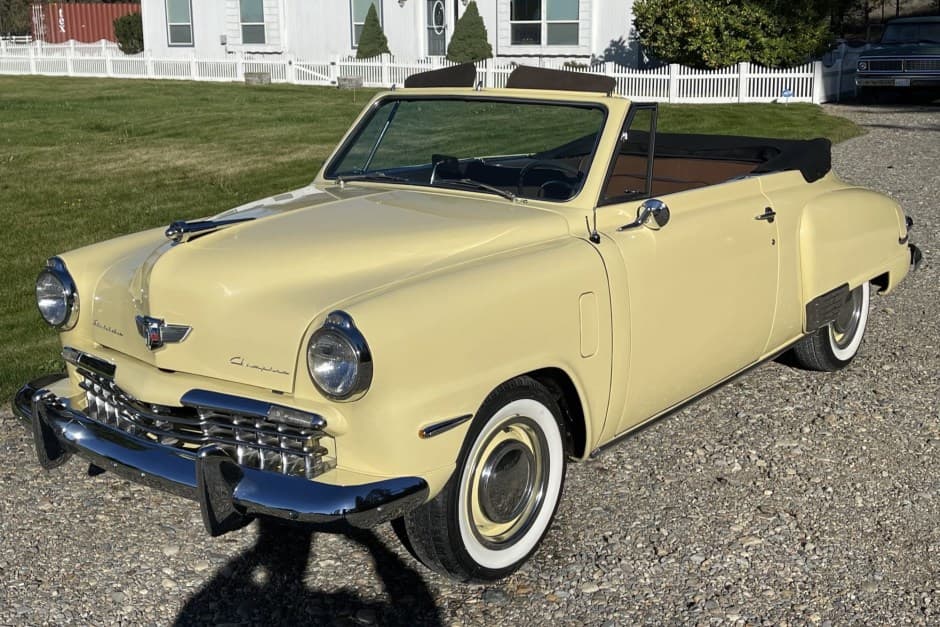 1949 Studebaker Champion sold for $21,000