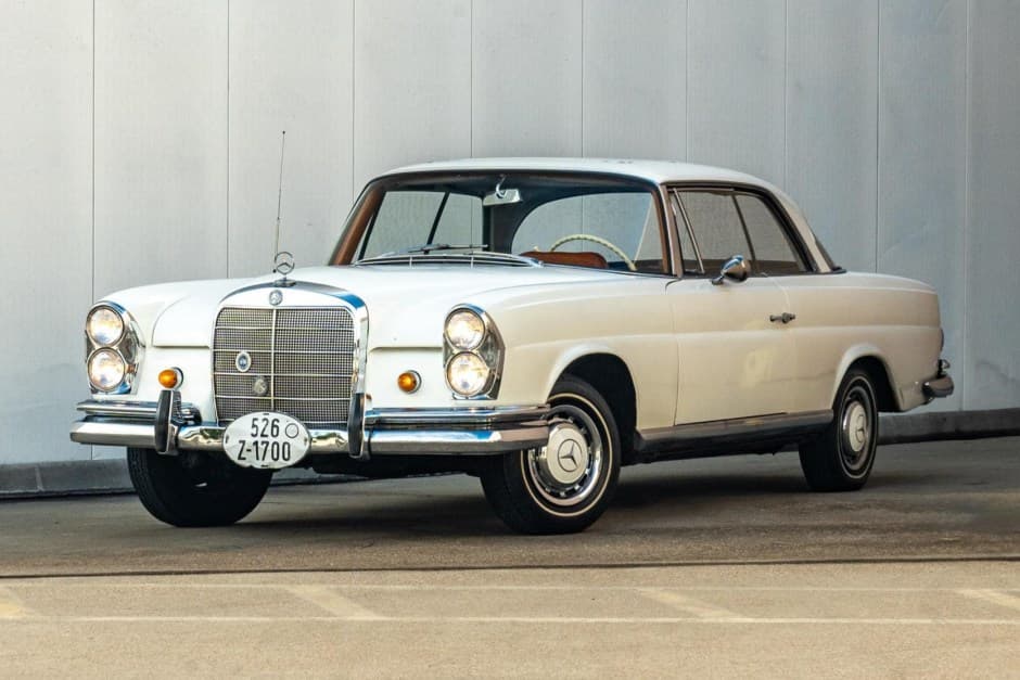 1965 Mercedes-Benz W111 Coupe & Cabriolet sold for $17,750