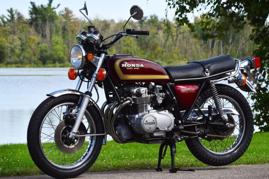 1977 Honda CB500 Four & CB550 sold for $4,700