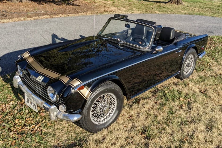 1968 Triumph TR5 & TR250 sold for $21,000