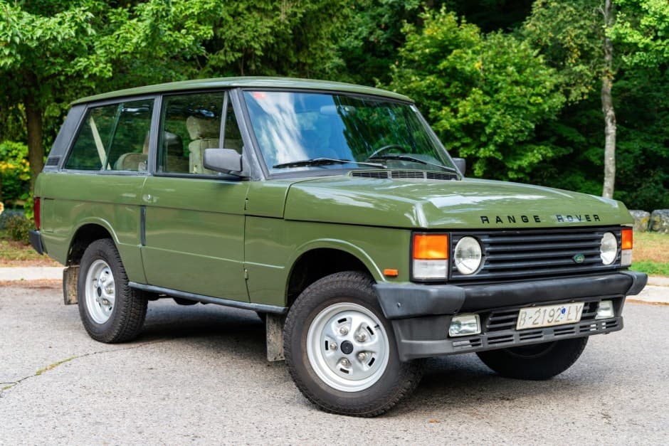 1990 Land Rover Range Rover Classic sold for $18,750