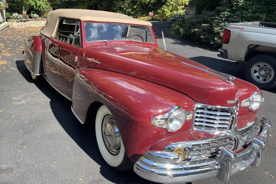 1948 Lincoln Continental (1940-1948) sold for $12,750