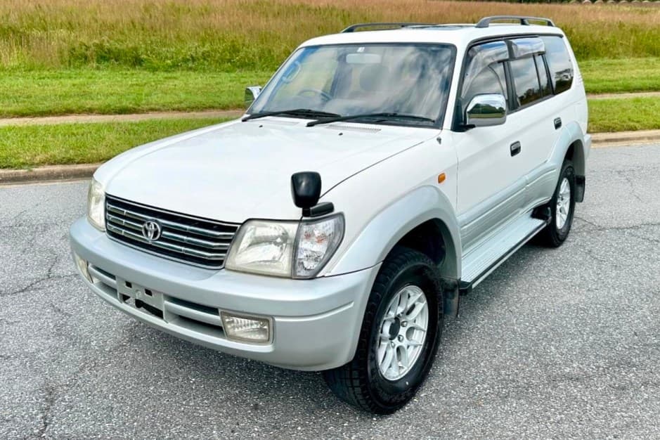 1999 Toyota Land Cruiser Prado 90-Series sold for $9,250