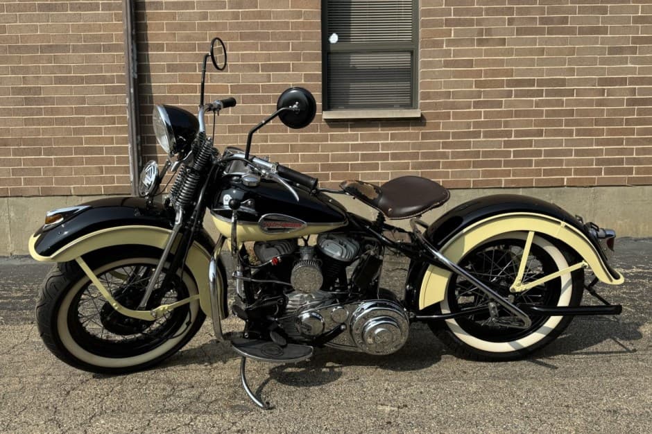 1942 Harley-Davidson 45 Flathead (1929-1975) sold for $14,850